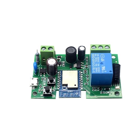 Télécommande de garage Tuya wifi avec relais impulsionnel 12V pour contrôle vocal Alexa