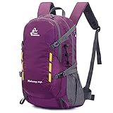 SKYSPER Mochila de Senderismo 30 litros Impermeable Macutos Mochila Trekking al Aire Libre Ultraligera Ergonómica para Escalada Deporte Viajes Acampadas