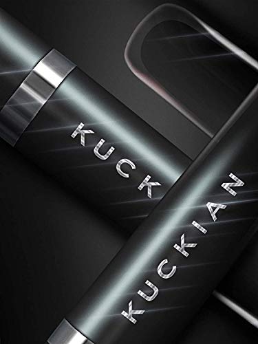 DELETERIOUS, by Kuckian - Matte Black Lipstick, Brush & Diamonds - ULTRA LONG LASTING - Vegan & Cruelty Free