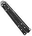 Boker Magnum Practice Butterfly Unsharpened Dull Black G-10 (4.1