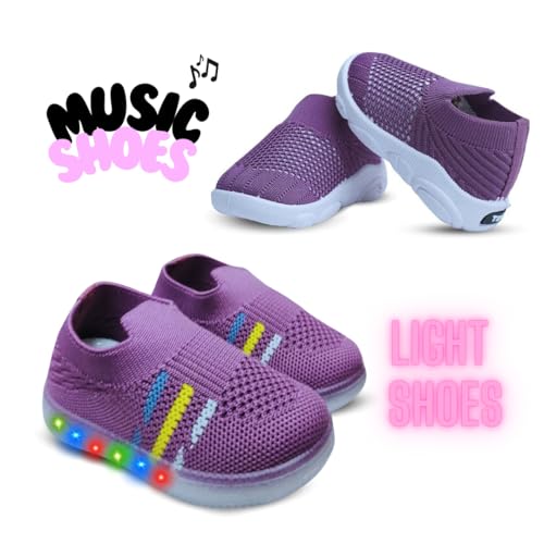 Image of Kids Trending Slip-On Shoes Combo, Pack of 2 (Light Shoe + Musical Shoe)