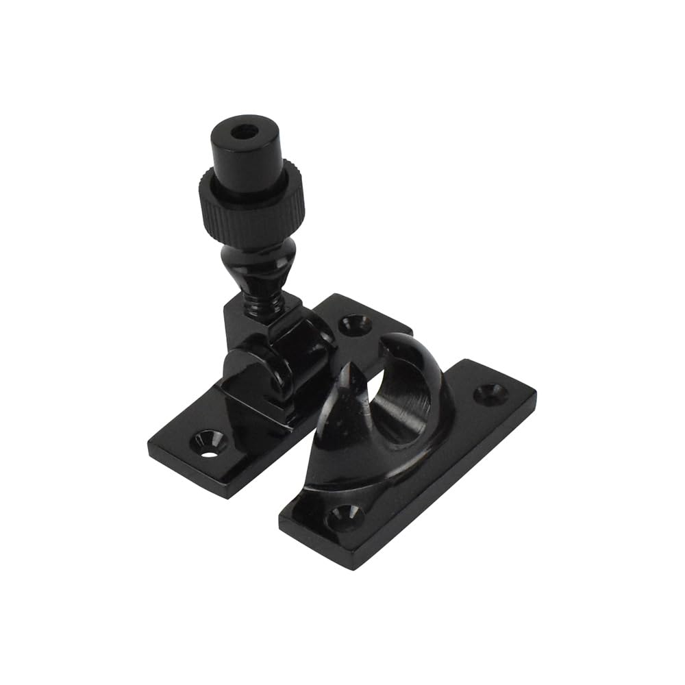 Sash Heritage Black Brighton Brass Metal Sliding Sash Window Fastener - Standard (Locking)