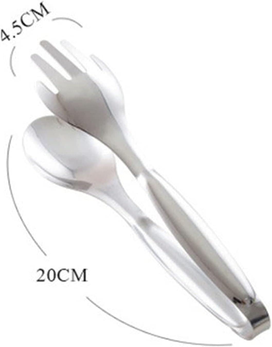 Pinzas de Cocina de for Alimentos, Utensilios de Cocina Dorados y Plateados, Herramientas de Cocina de autoservicio, Pinzas for Barbacoa, alicates(Sliver)