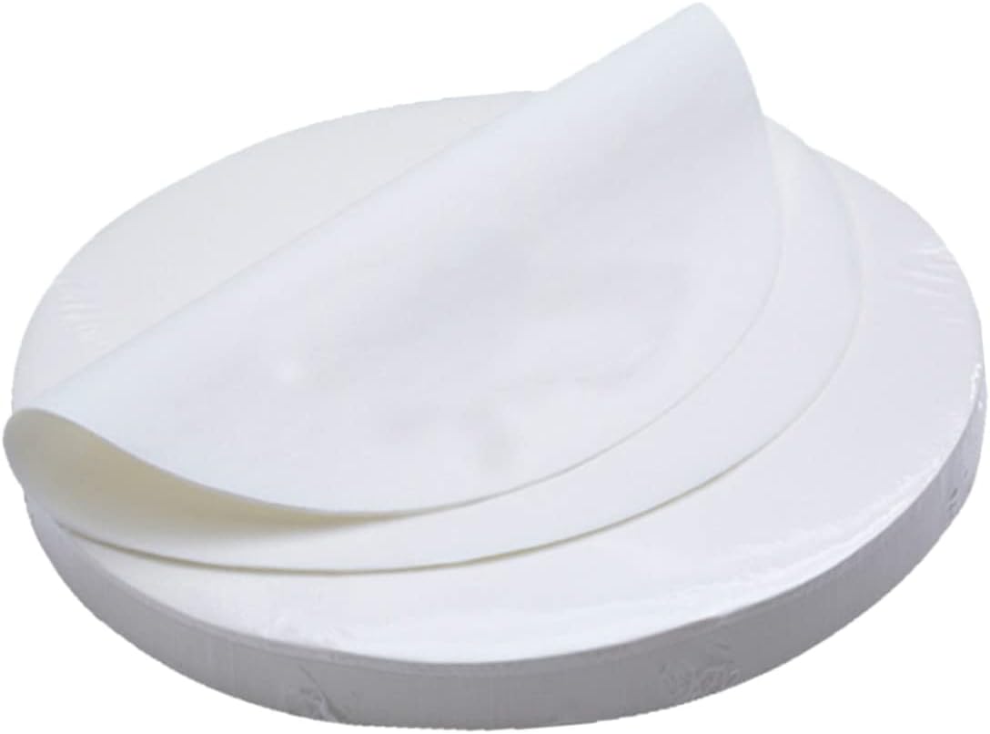 500 Sheets Non Stick Parchment Paper Rounds Greaseproof Baking Paper for Cookies Cake Grilling for Home and Bakery Use