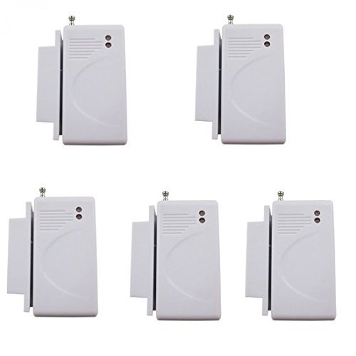 Denshine 5pcs Wireless Sensore porta per Sistema