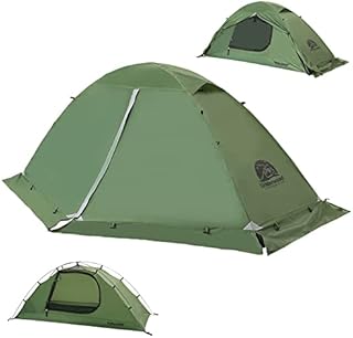 1-Person Backpacking Tent for 4-Season - Winter Waterproof Tent for One Person, Lightweight Camping Tent for Backpacking, Easy Set Up Cold Weather Tent by Underwood Aggregator