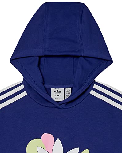 adidas Originals Girls' Flower Printed Cropped Hoodie2
