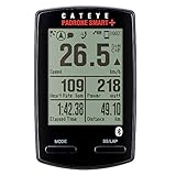 CATEYE - Padrone Smart Plus CC-SC100B Wireless Bike Computer, Double