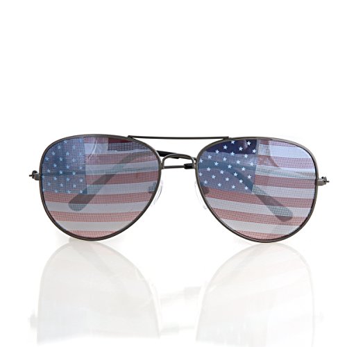 Aviator USA America American Flag Sunglasses - Great Accesory for 4th of July3