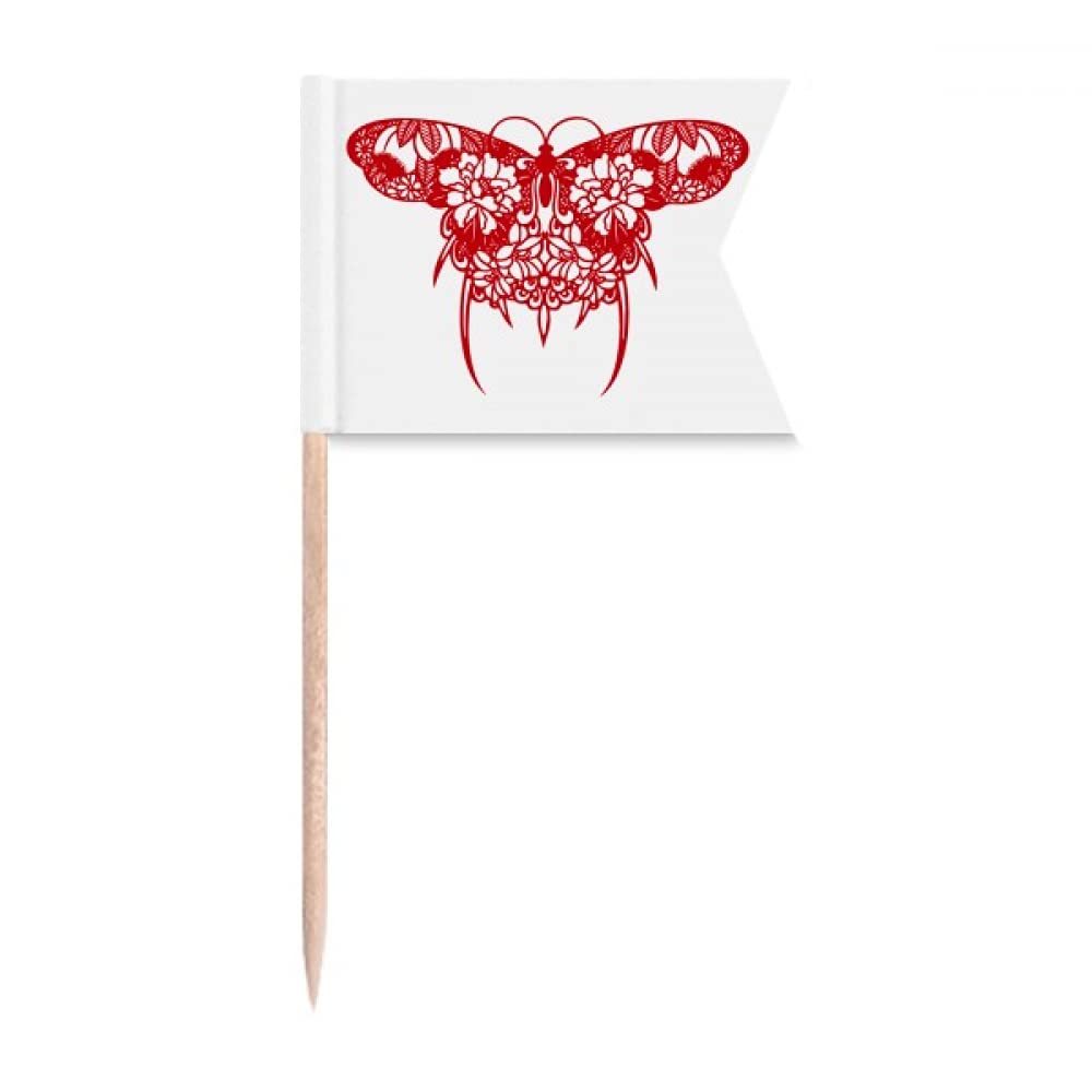 Cerf-volant chinois plaque de fromage et cure-dent pour identifier vos plats