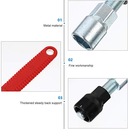 BESPORTBLE 4Pcs Mountain Bike Repair Tool Kit de Bicicleta Crank Extrator Removedor de Suporte Infer