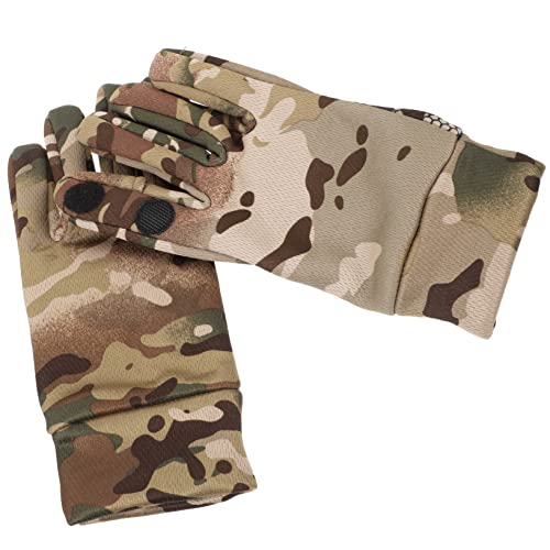 Healvian Guantes de Moto para Hombre Invierno con Aislamiento Térmico y Pantalla Táctil Cálidos y Antideslizantes para Actividades Deportivas al Aire
