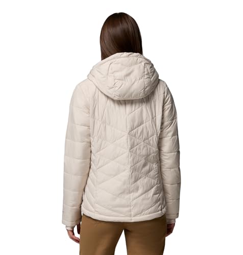 Image of Columbia Women's Omni-Heat Reflective Heavenly Hooded Hiking & Trekking Down Standard Length Jacket