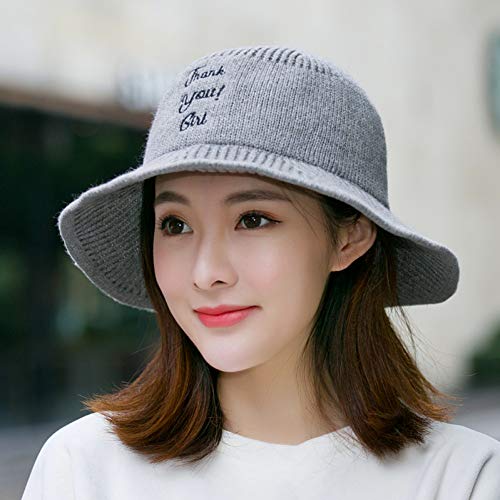 Bonnet tricoté pour femme et chapeau de pêcheur souple pour l'automne