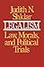 Legalism: Law, Morals, and Political Trials