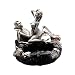 Tvoip Creative Skull Ashtray & Love Skull Beauty Girl Figurine Resin Ashtray Home Table Decor