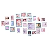 TWTCZOZ 26 Fotos Decorativas de Pared para Exhibir Fotografías en El Fondo.