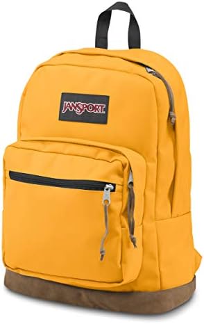 trendy yellow backpack