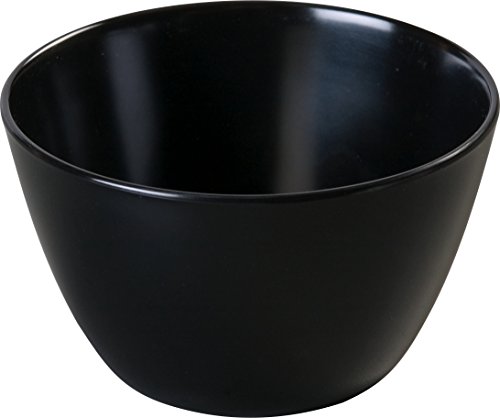 Carlisle KL35003 Kingline Bouillon Cups, Set of 48 (8-Ounce, Melamine, Black, NSF)