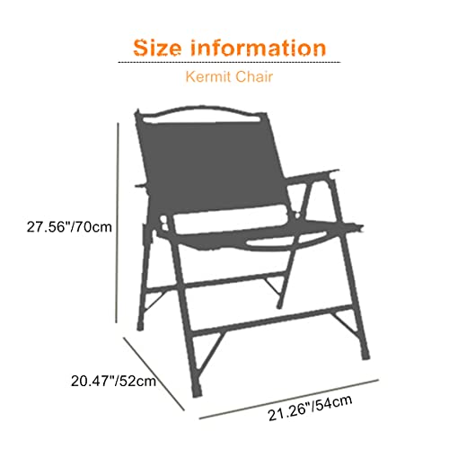 Unistrengh Foldble Camping Beach Chair Outdoor Furniture Beech Canvas Portable Folding Wooden Chair For Camping Picnic Park (Walnut Color/Military Green, 21.26''L *20.47''W *27.56''H) #TOP2