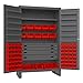 Durham JCBDLP694RDR-1795 Bin Cabinet, 78" Overall Height, 48" Overall Width, Total Number of Bins 69