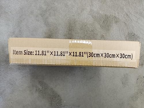 Oak & Tea Foldable Ottoman Storage Seat, Folding Foot stool with storage, Shoes Changing Stool, Foot Rest Storage Boxes with Lid, for Bedroom Living Room, Brownish Grey 30x30x30cm Oak & Tea Foldable Ottoman Storage Seat, Folding Foot stool with storage, Shoes Changing Stool, Foot Rest Storage Boxes with Lid, for Bedroom Living Room, Brownish Grey 30x30x30cm