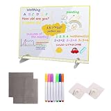 Tavoletta luminosa a LED per bambini Scrittura con Penne Luminose a 7