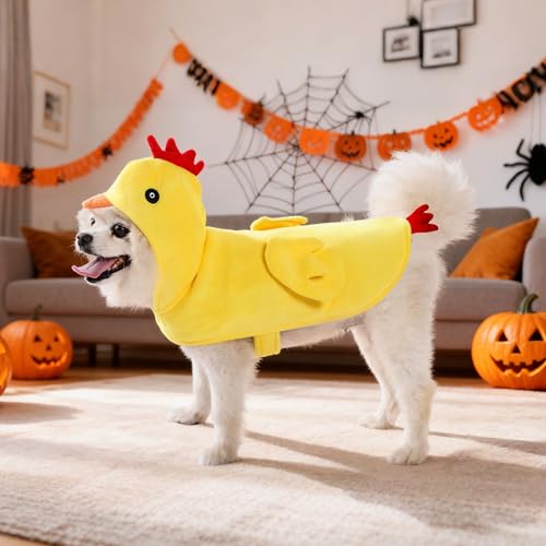 Disfraz de Pollo para Perro Talla S Yoption miniatura 3