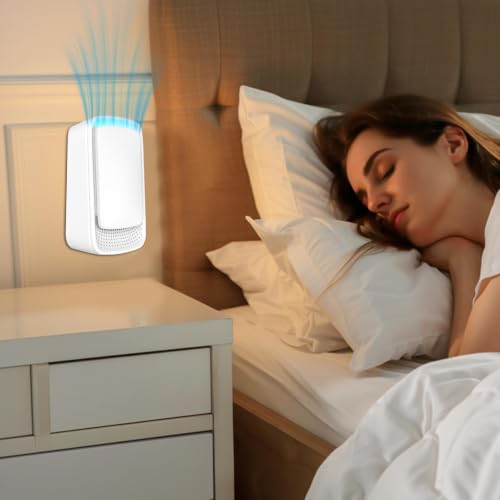 Purificadores de aire silenciosos para un dormitorio fresco y libre de polvo 8