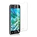 kwmobile Screen protector tempered glass for Samsung Galaxy J1 (2015) in crystal clear - Premium quality
