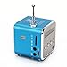 Produktbild Generic TD-V26 tragbarer digitaler Mini-Musikplayer mit Micro SD/TF/USB und FM-Radio, Blau 4.3 Centimeter blau