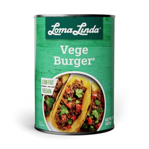 Loma Linda - Plant-Based - Vege Burger (15 oz.) (Pack of 6)