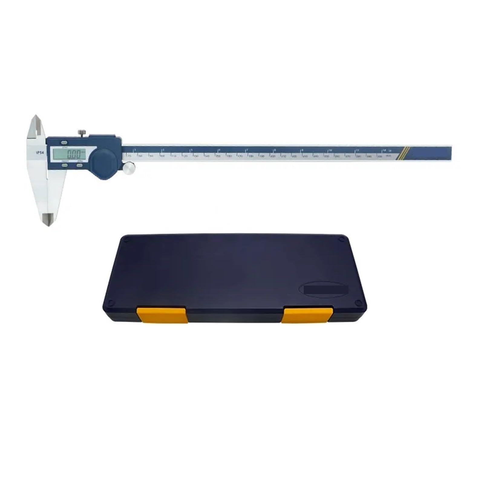 Gqnblvhzupdm 0-300Mm Micrometer Hardened Stainless Steel 0-150Mm Digital Caliper Vernier Calipers Micrometer Electronic Measuring Tool(0-300Mm)