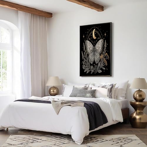 Pósters de arte de pared para renovar habitaciones aburridas, cuadros de lunas en lienzo 50x70 5