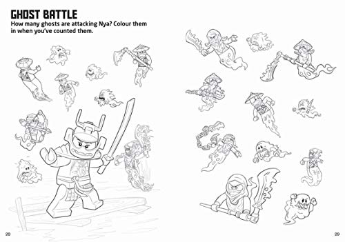 LEGO® NINJAGO®: Fun to Colour