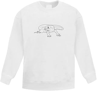 Azeeda 'Tegu Lizard' Kid's Sweatshirt/Jumper (9-11 Years) (KW00100912)
