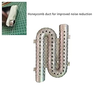 Copgge 24mm Diesel Heater Exhaust Muffler Parking Air Heater Muffler Silencer Generator Exhaust Muffler Silencer Kit with Clamp Fits For Eberspacher Webasto Air Heater, for Chinese Diesel Heater