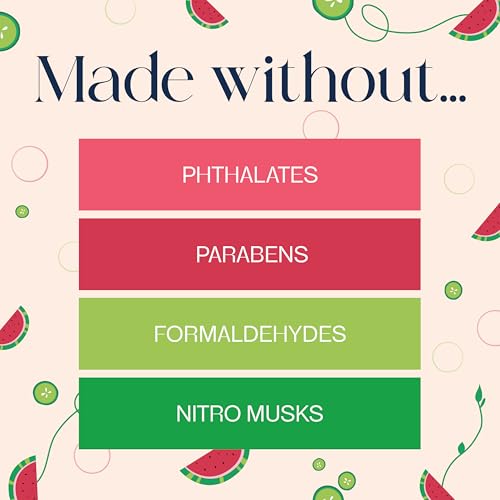 Glade Automatic Spray Refill, Watermelon & Cucumber, Scented Air Freshener for Home and Bathroom, 6.2 Oz, 2 Count - image 4