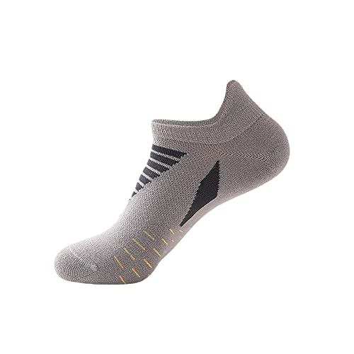 Drincoshow Ankle Socks Men's Socks Running Fitness Athletic Socks Basketball Socks Men's Boat Socks Women's Socks (Men's And Women's 36-44 Average Size,Purple Base Orange) #TOP7
