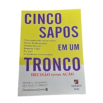 Paperback Cinco Sapos em um Tronco [Portuguese_Brazilian] Book
