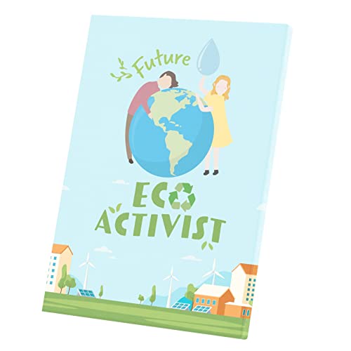 Poster future écolo héros environnement avenir pour éveiller les esprits