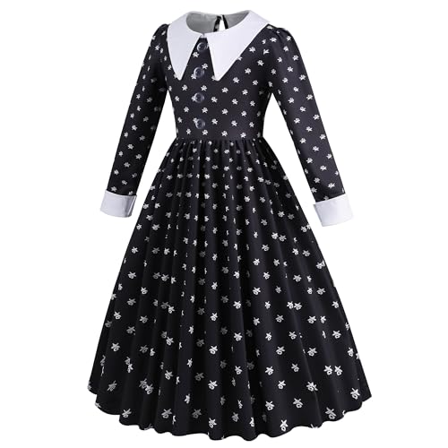 Vestido Disfraz Negro para Niñas de 5-6 Años miniatura 2
