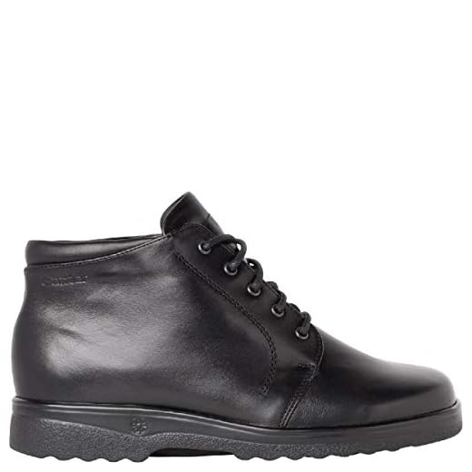 Ganter ERIC-STIEFEL bred H herr korta skaft stövlar, Svart 0100-48 EU Weit