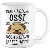 Tasse Ossi lustig Ossi Geschenk Beruf Spruch Kaffeebecher Ossis Geschenkidee Ostdeutsche Ostdeutscher Sachsen Kaffee-Tasse Teetasse Becher