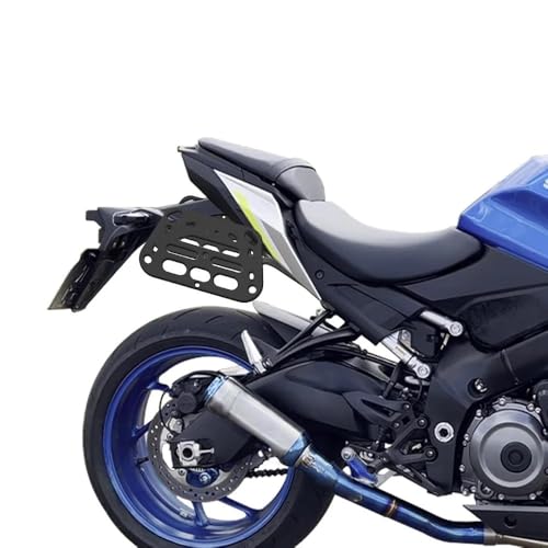 Porte-bagages GSX-S 1000 et 950 (2021-2024) avec supports de sacoches latérales noirs