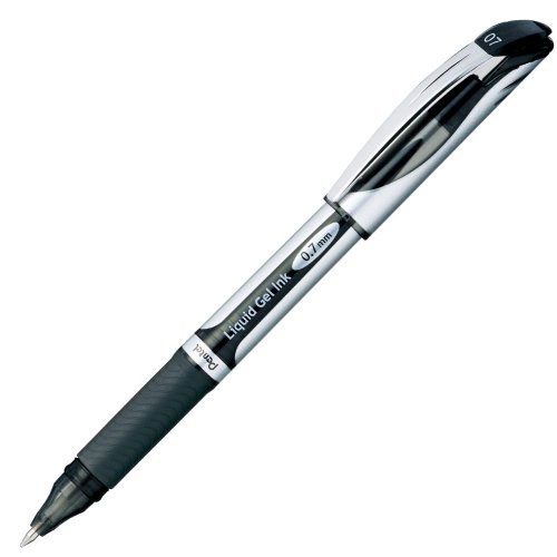Bolígrafos Pentel EnerGel BL57-A tinta negra 0.7 mm 10 pcs miniatura 1