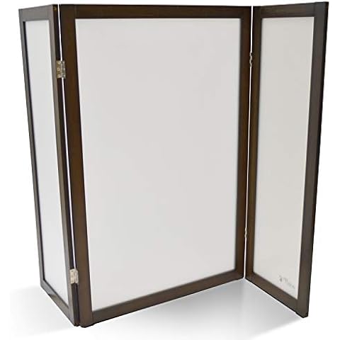 PetFusion Modest Cat Litter Box Privacy Screen 2 Way Hinges - Brown, L (Pack of 1) Cover