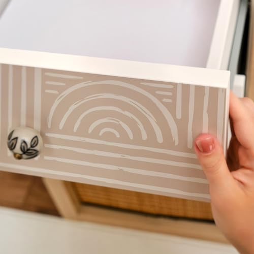 Vinilo para muebles autoadhesivo impermeable 65x130 cm para puertas de armario 4
