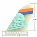 Surfing Fins Fiberglass Single Fin Surfboard Fins Surfing Sports Paddle Board Fin Surfboard Accessories (Color : Type1)