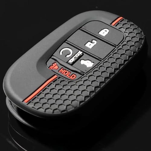 Coque clé silicone 5 boutons évite les rayures de télécommande de Pilote - 3